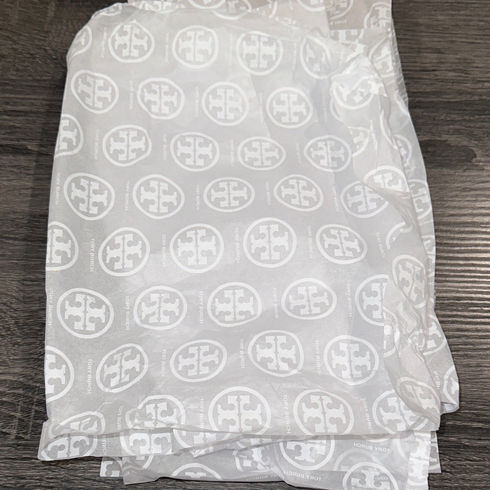 Tory Burch White Logo Tissue Paper